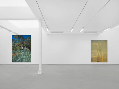 Yu Nishimura, Dislocation, exhibition view. Courtesy of Sadie Coles HQ