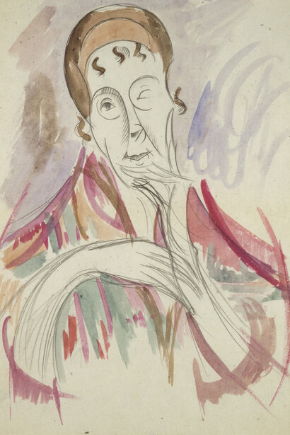 Alice Bailly, Pensées intimes II (d‘après moi-même), 1919. Mit freundlicher genehmigung des Kunsthauses Zürich