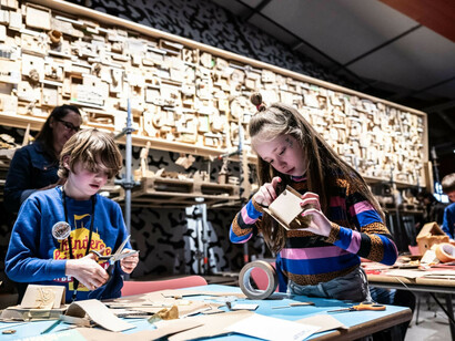 Verschiedene Künstler, Kinderbiennale, a better place, Ausstellungsansicht. Mit freundlicher Genehmigung des Groninger Museums