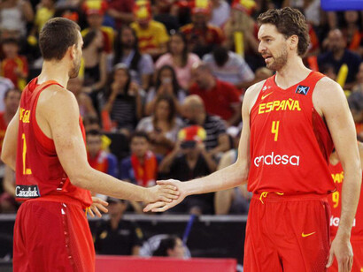 Los hermanos Gasol, pilares de la década prodigiosa del baloncesto español