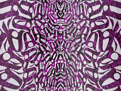 Moonlight Night, 2015, acrylic on canvas, 145 x 235 cm. Courtesy of Ayyam Gallery