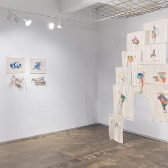 Susanne Kessler, Between continents, across the seas, exhibition view. Courtesy of A.I.R. Gallery