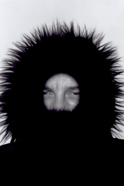 Brian Griffin, bromide print (detail), 1988, National Portrait Gallery © Brian Griffin