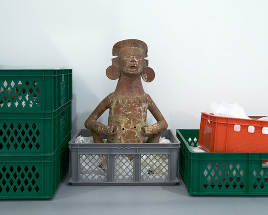 Packing up and Repackaging. Courtesy of Ethnologisches Museum