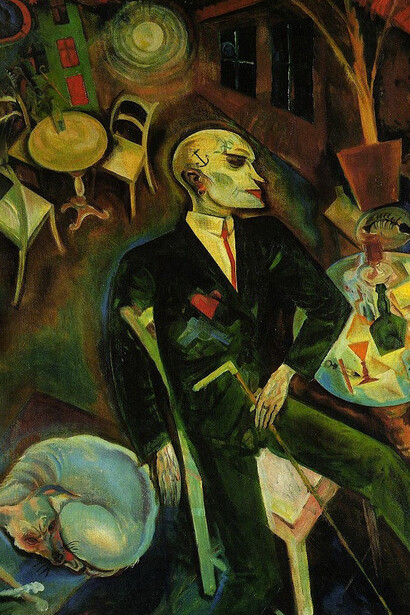 George Grosz, The Lovesick Man (c. 1916)