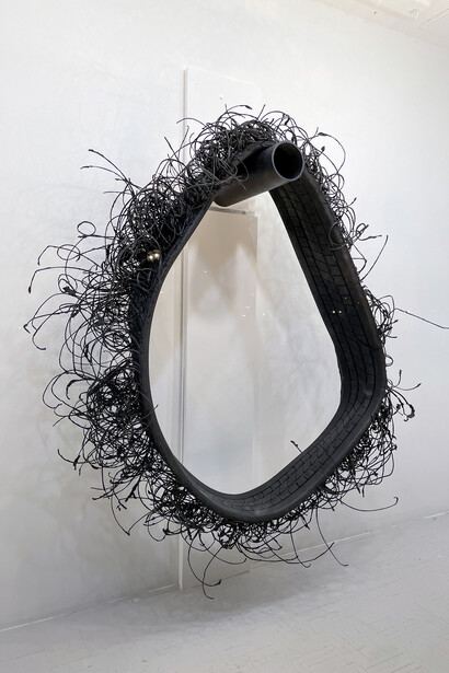 Upended, exhibition view. Courtesy of Bruno David Gallery