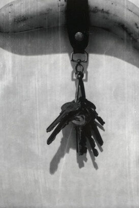 Robert Mapplethorpe, Untitled (Banana and Keys), 1974, Black and White Polaroid, 12.7 x 10.4 cm, 5 1/8 x 4 1/8 ins. Copyright Robert Mapplethorpe Foundation, New York. Used by Permission