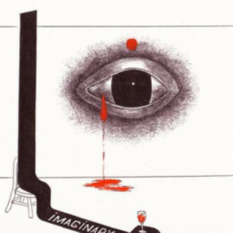Imaginary, 1994, Dmitri Prigov, Ink on paper, image courtesy of Prigov Foundation (Cologne) 14