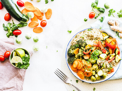 Eating a diet rich in vegetables is good for you