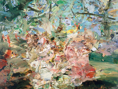 Cecily Brown, Figures in a landscape 2, 2002. Courtesy of the Dallas Museum of Art