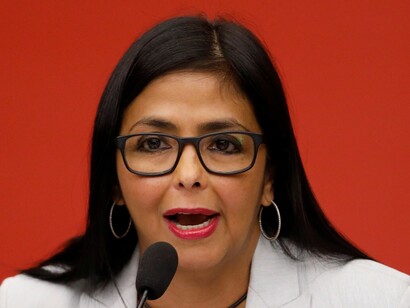 La vicepresidenta venezolana, Delcy Rodríguez