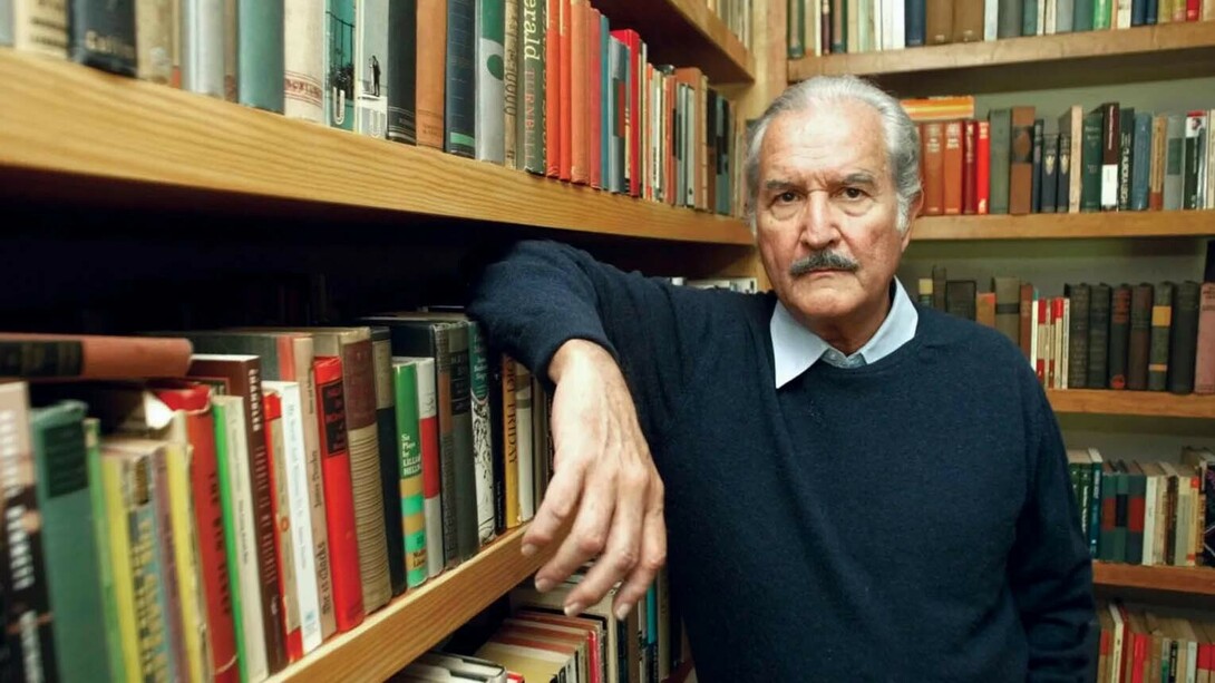 El escritor mexicano Carlos Fuentes