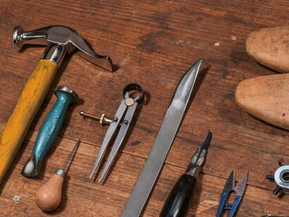 Tools of the shoemaker