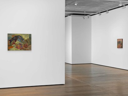 Various artists, Autodidact, exhibition view. Courtesy of Almine Rech