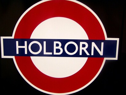 Londres. Estación de metro de Holborn