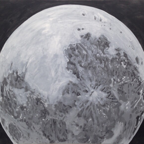 Rising Light 2016 acrylic on canvas 915x1220mm.