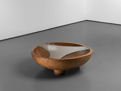 José Zanine Caldas, I learned wood has two lives, exhibition view. Courtesy of Carpenters Workshop Gallery 