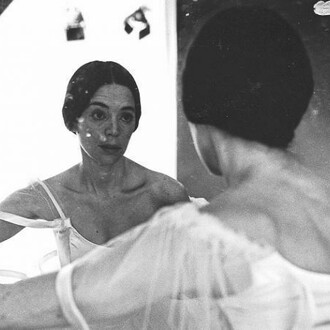 Antin, The Two Eleanors, 1973. Black and white photograph mounted on board; 11 x 14 in. Private Collection