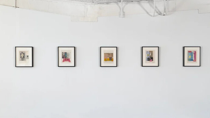 E’wao Kagoshima, Deconstructed bodies, exhibition view. Courtesy of Ulterior Gallery