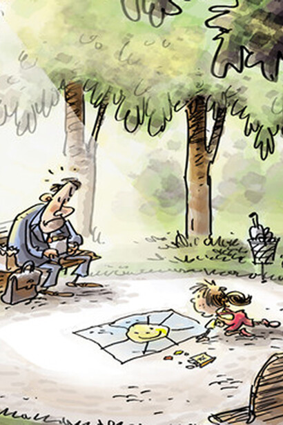  Prova grafica per un prossimo Albo Illustrato dal titolo Mister Grumpy