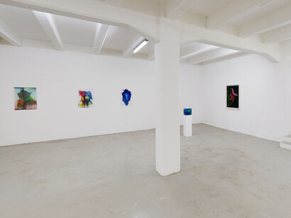 Installation view "And thence we came forth to see again the stars"
Stefano Caimi | Michael Johansson | Guillaume Linard Osorio | Sali Muller | Jack Otway | Michelangelo Penso | Leonardo Ulian
Courtesy: The Flat – Massimo Carasi, Milan
Photo: The Flat