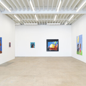 Billy White, Picnic, installation view, Shrine LA. Courtesy of the artist and Shrine Gallery