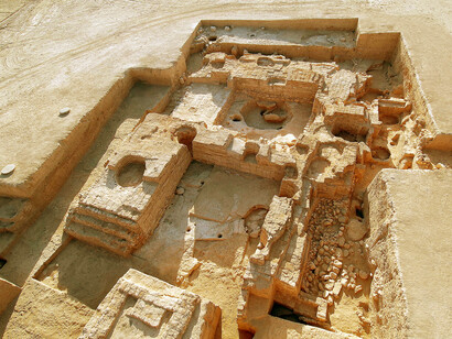 Tempio de la Roca. Area HH, Ebla, Siria.
© Missione Archeologica italiana a Ebla

