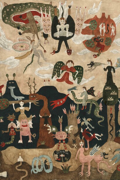 Kosuke Ajiro, Wormhole malfunction (detail). Courtesy of GR gallery