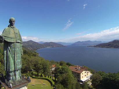 Nuovo percorso dedicato a san Carlo Borromeo. Courtesy of Parco della Statua di Arona