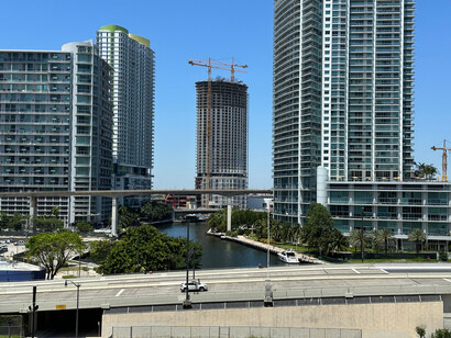 Miami River Tower construction, in Miami, Florida, USA (May 2023)