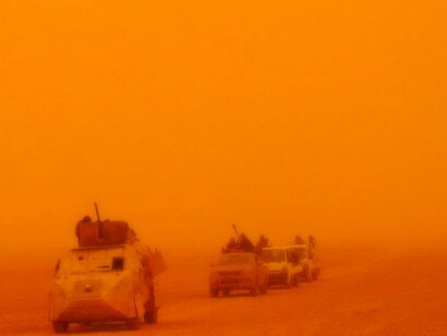 Cuando hay tormentas de arena, la superioridad tecnocéntrica se evapora
