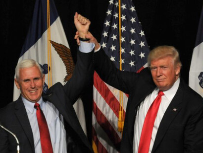 Mike Pence e Donald Trump