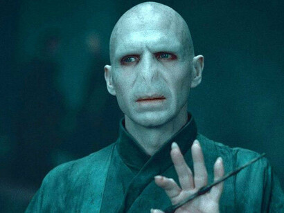 Lord Voldemort es el malo malísimo de Harry Potter