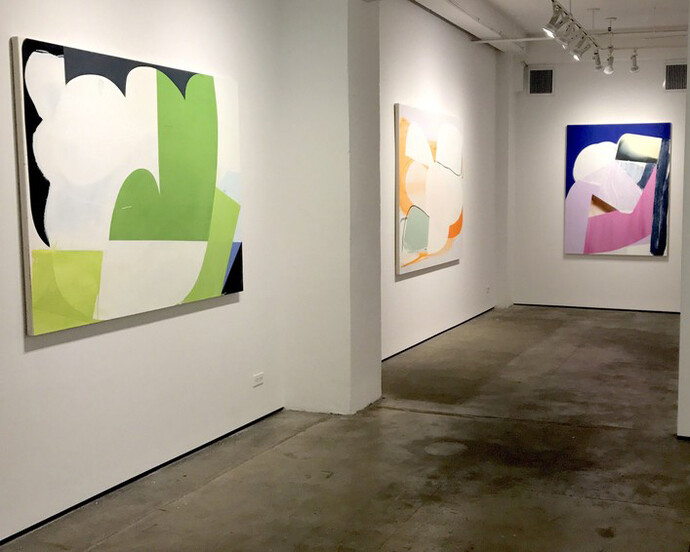 Marcelyn McNeil, Exhibition view. Courtesy of Kathryn Markel Fine Arts