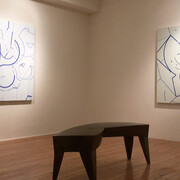 Worldline Schreiber Paintings, Exhibition view. Courtesy of Garvey|Simon