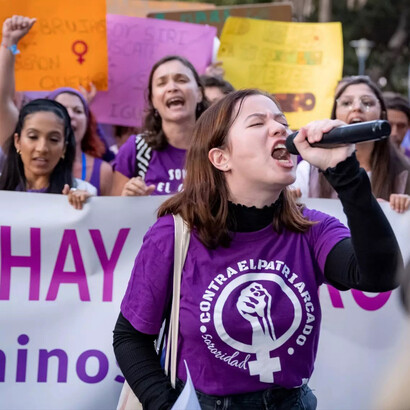 Manifestaciones del Día Internacional de la Mujer alrededor del mundo