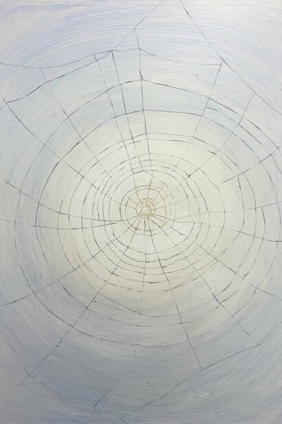 Marilla Palmer, Ethereal web, 2025. Courtesy of Kathryn Markel Fine Arts
