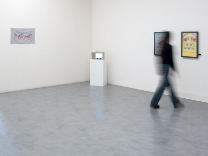 Eva Marisaldi, Continental, vista della mostra. Cortesia di Galleria de' Foscherari