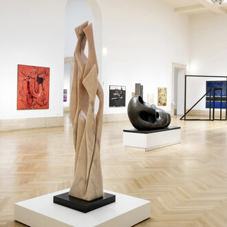 Pablo Atchugarry, Scolpire la luce, exhibition view. Courtesy of Galleria Nazionale d’Arte Moderna e Contemporanea 