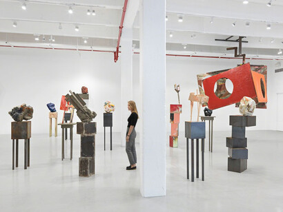 Phyllida Barlow. Courtesy of Hauser & Wirth