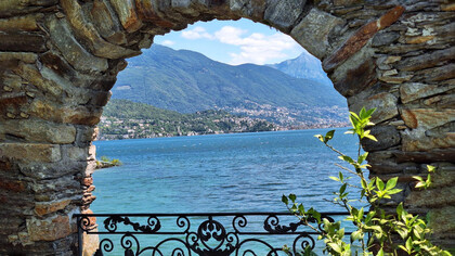 Lago Maggiore, Svizzera, scorcio