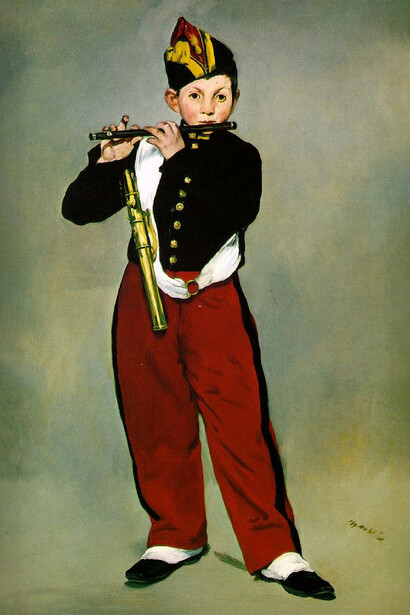  Édouard Manet, Il pifferaio