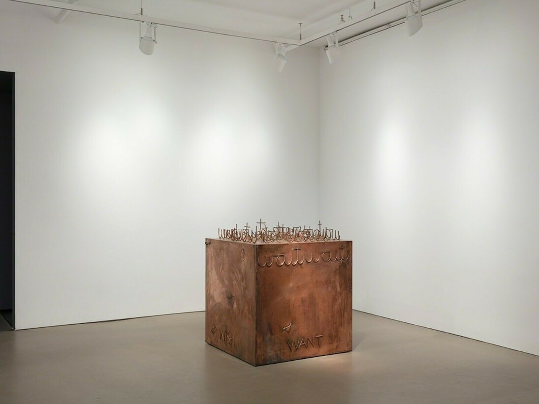 Want, Exhibition view. Courtesy of Alexander and Bonin