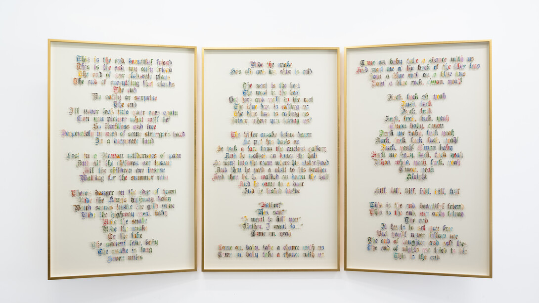 Carlos Aires, The end: a love song, 2025. Courtesy of Sabrina Amrani Gallery