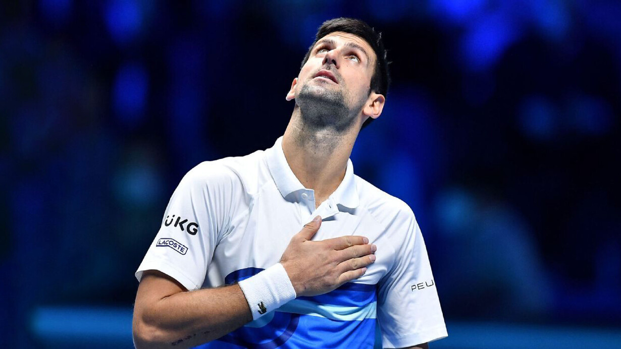 Novak Djokovic, tenista serbio nacido en la antigua República de Yugoslavia, ganador de 20 torneos de Grand Slam