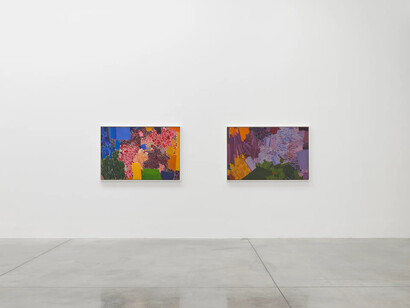 Lynne Drexler, The sixties, exhibition view. Courtesy of White Cube