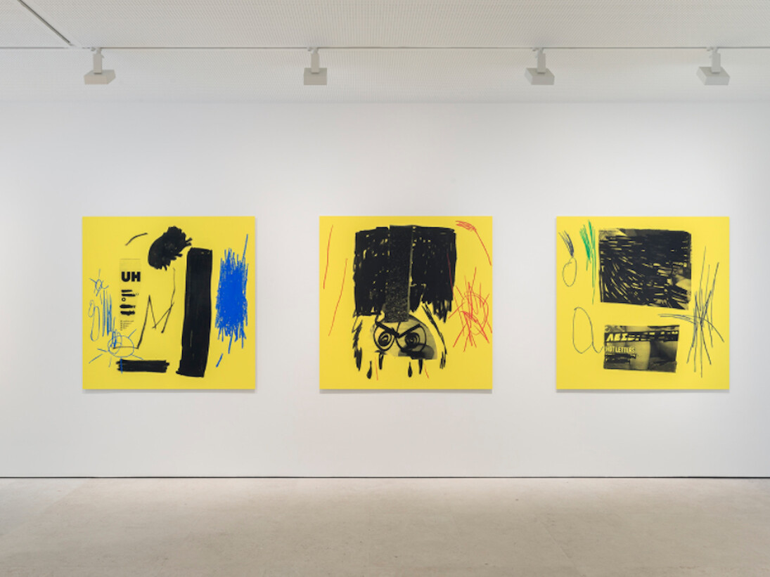 Jannis Varelas, Exhibition view. Courtesy of Maruani Mercier