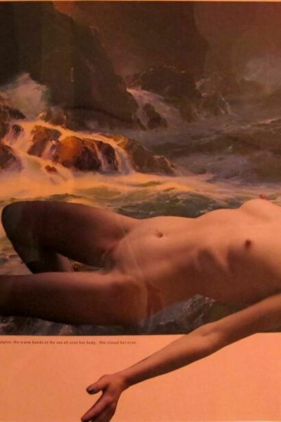 Tricia Lawless Murray, You Don’t Miss Your Water Till the Well Runs Dry, 2013, Photo-collage, 20 x 30 inches, Courtesy Grimaldi Gavin