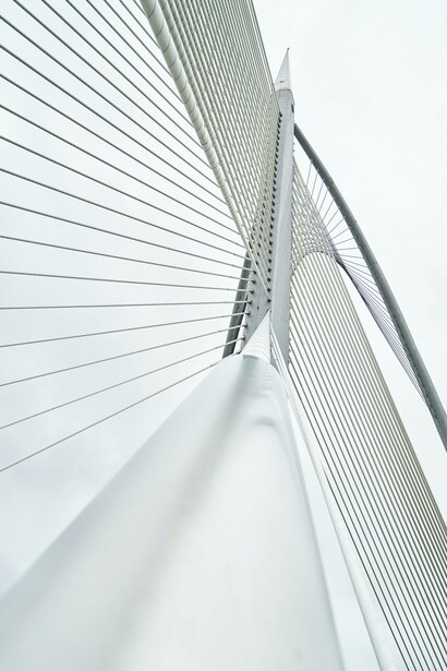 The perspective from underneath a modern building. New leaderships cannot emerge from what is recycled