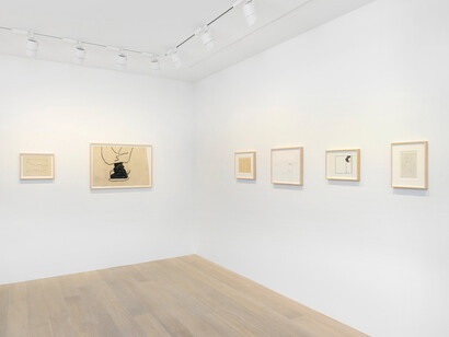 Joe Bradley Drawings Installation View, 2018 
 © Joe Bradley. Courtesy Gagosian. Photography by Annik Wetter.